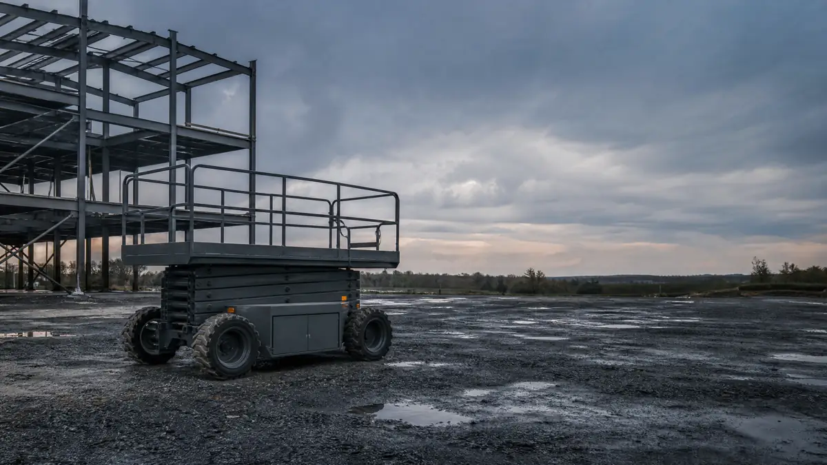 Rough Terrain Scissor Lifts jobsite access in Springfield